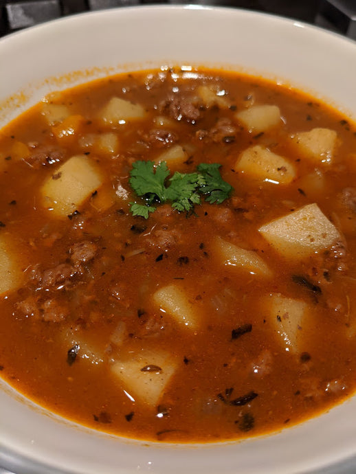 Hungarian Potato Wagyu Beef Soup