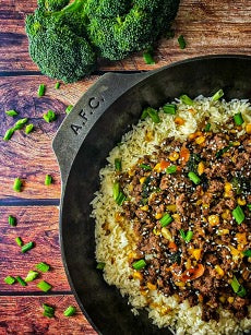 Wagyu Korean Ground beef over Rice – Mason Hill Cattle