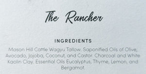 THE RANCHER - 100% Pure Wagyu Tallow Soap Bar