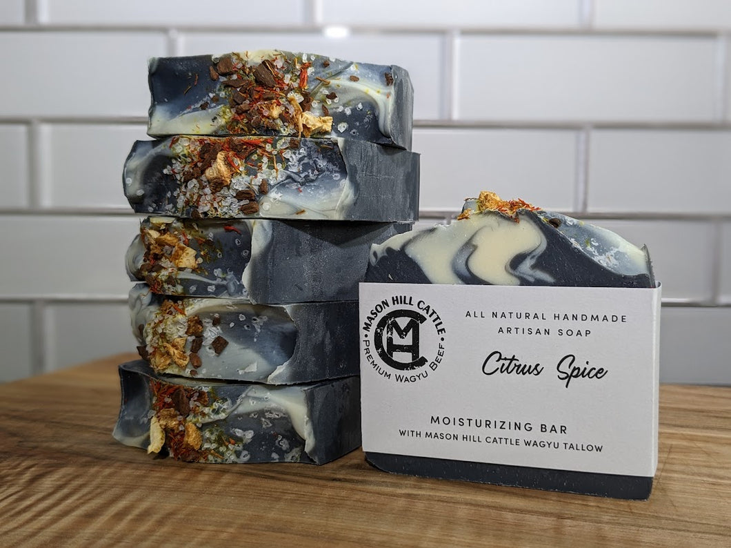 Citrus Spice Wagyu Tallow Soap Bar