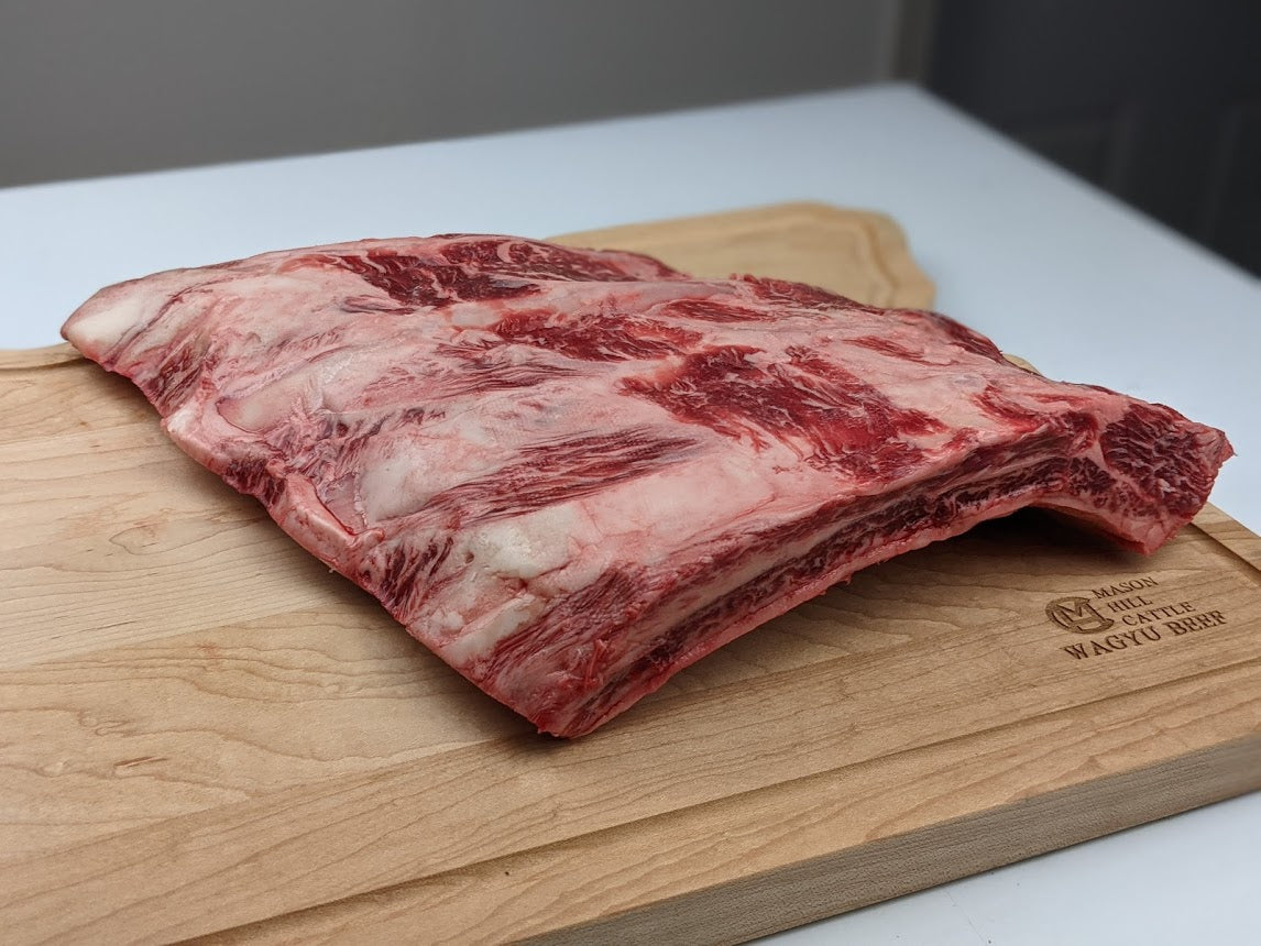 Wagyu Beef Baby-Back Ribs (Half Rack) – Mason Hill Cattle